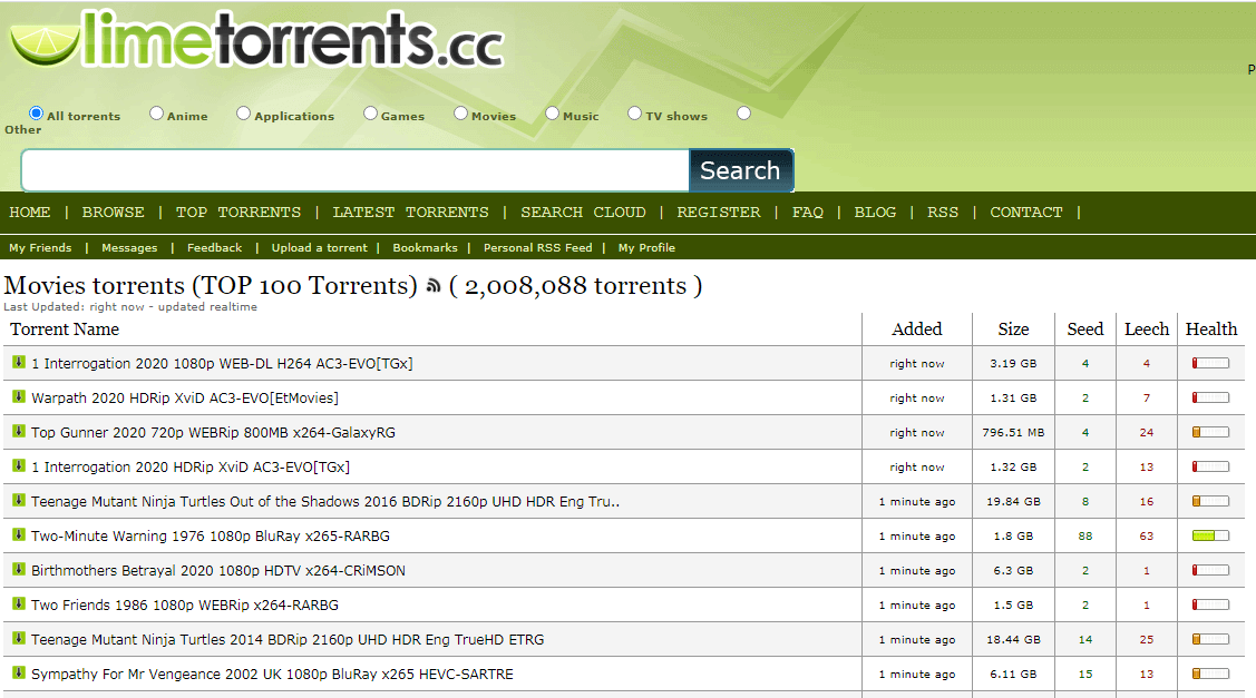 LimeTorrents